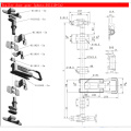 Truck van body lock,assembly door lock in shanghai